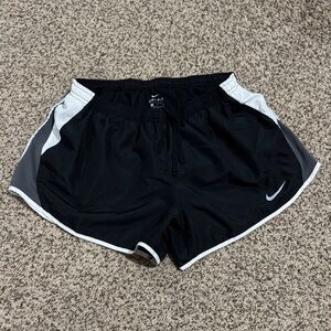 Nike Women's Athletic Shorts in Black and White